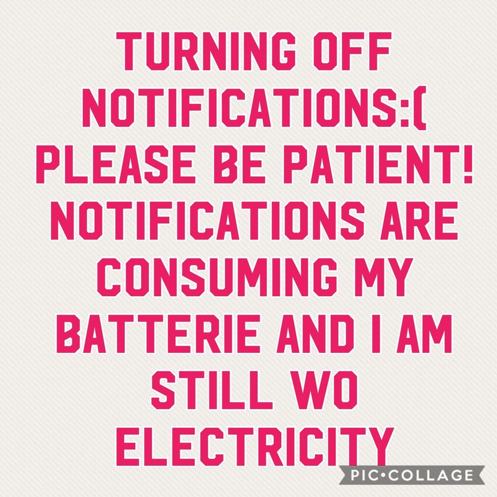 6 months without electricity! Please be patient!